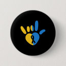 Search for down syndrome awareness badges Heart