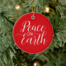 Search for peace on earth christmas tree decorations Script