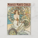 Search for mucha monaco monte carlo posters Floral decorative design