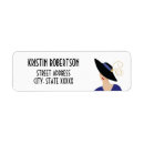 Search for fashionable return address labels Girl