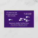 Search for fertility business cards Doctor
