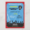 Search for rockstar birthday invitations Boys