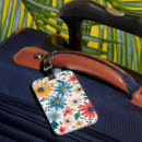 Search for daisy luggage tags Watercolor