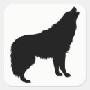 Search for howling stickers Silhouette