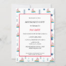 Search for nautical retirement invitations Watercolor