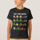 Search for christmas math tshirts Craft