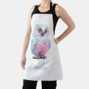 Search for cute owl aprons Cartoon