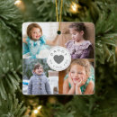 Search for photo collage christmas tree decorations I love you