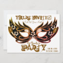 Search for black and white masquerade invitations Costume