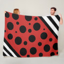 Search for black and red striped blankets Fleece