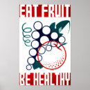 Search for eat fruit be healthy posters Food