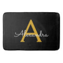 Search for black and gold bath mats Modern