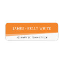 Search for masculine return address labels Minimalist