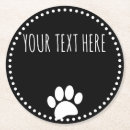Search for paw print coasters Cartoon