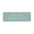 Search for pastel green return address labels Script
