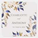 Search for gold fall wedding stickers Luxury