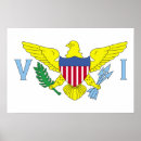 Search for island flag posters Virgin islands flag
