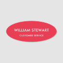 Search for red name tags Modern
