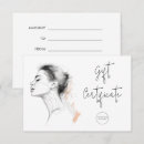 Search for salon business gift certificates Script