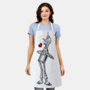 Search for tin aprons Yellow brick road