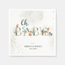Search for woodland napkins Forest animals baby shower
