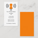 Search for podcast business cards Social media