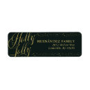 Search for be jolly return address labels Gold