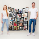 Search for black photo blankets Create your own
