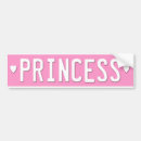 Search for princess bumper stickers Heart