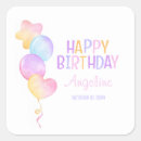 Search for orange balloon stickers For kids