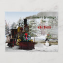 Search for steam train christmas cards Railroad