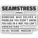 Search for funny crochet stickers Seamstress