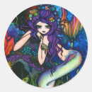 Search for fantasy mermaid stickers Fairy