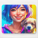 Search for pretty anime mousepads Girl