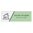 Search for real estate name tags Professional house realtor