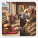 Search for retro diner stickers Dog