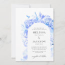 Search for abstract watercolor invitations Blue