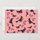 Search for moon halloween invitations Witch