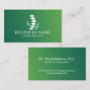 Search for spine business cards Chiropractor