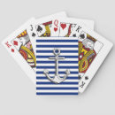 Search for blue anchor playing cards Yacht