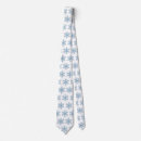 Search for blue snowflake ties Blue and white