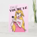 Search for 14th for girls birthday cards For kids