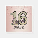 Search for sweet 16 napkins Sixteen