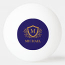 Search for gold ping pong balls Monogrammed