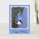 Search for nuthatches cards White breasted nuthatch