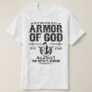 Search for armor of god tshirts Christian