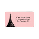 Search for paris return address labels Vacation