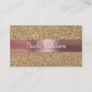 Search for pink shiny metallic business cards Trendy