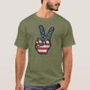 Search for american flag peace sign tshirts Usa