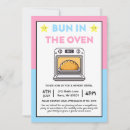 Search for bbq gender reveal invitations Burgers on the grill